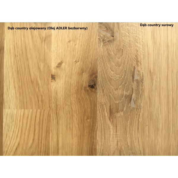 Blat Drewniany Dąb Country 3000x650x27